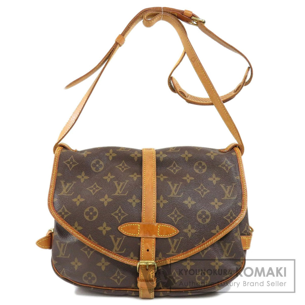 Louis Vuitton Canvas Saumur Shoulder Monogram Bag - Picture 2 of 10